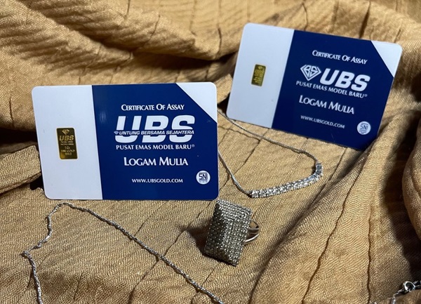 Perbedaan logam mulia UBS dan Antam 